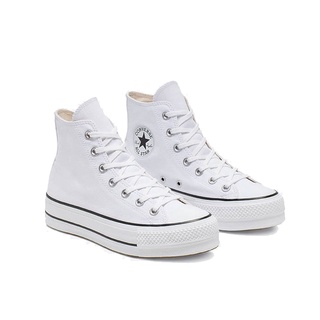 CONVERSE-女款高筒厚底 帆布鞋-560846C-白色 All Star Lift HI 厚底 增高