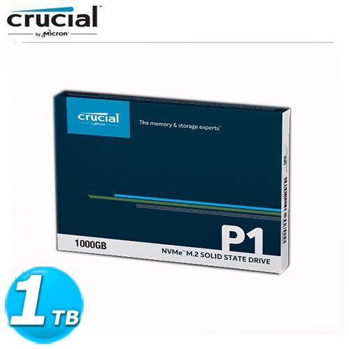 美光 Micron Crucial P1 1TB SSD固態硬碟