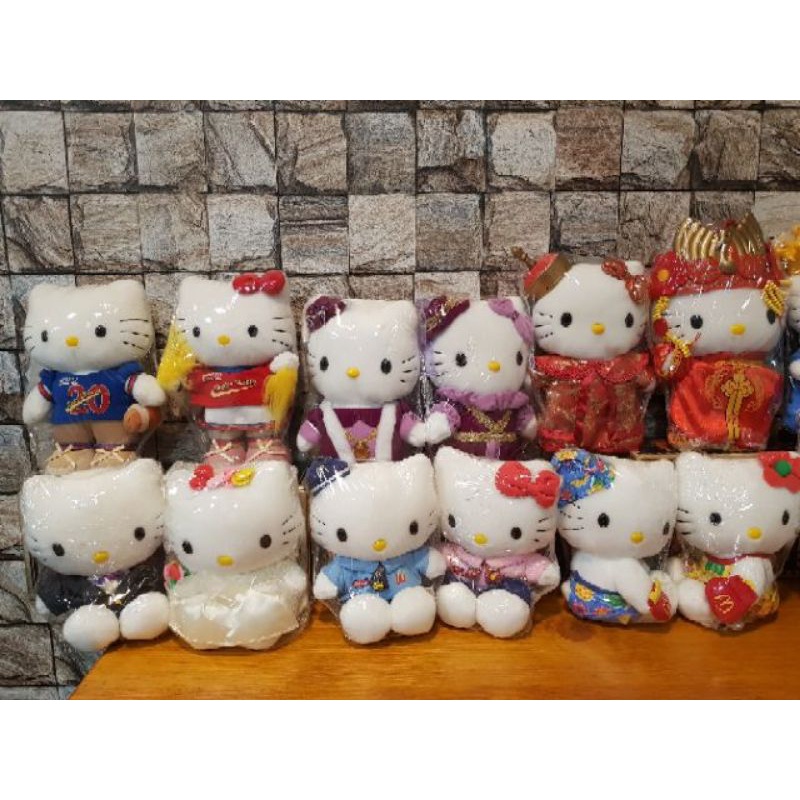 Hello Kitty 麥當勞娃娃 1999 2000 2001 戀愛麥語 千禧之戀 戀戀今生 丹尼爾 凱蒂貓玩偶