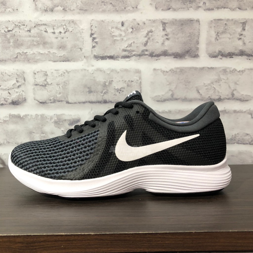 [歐鉉]WMNS NIKE REVOLUTION 4 灰黑 慢跑鞋 女鞋 908999-001