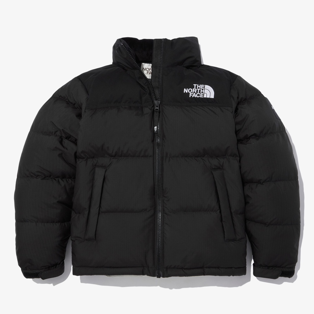 【吉米.tw】韓國代購 THE NORTH FACE NOVELTY NUPTSE D 白標 羽絨夾克 外套 深黑AUG