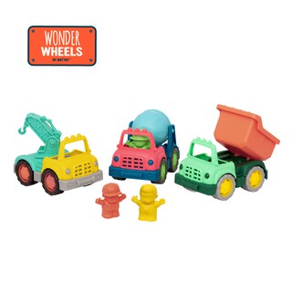 Battat 捲袖子工程小隊 WW系列 玩具 模型 小朋友 車