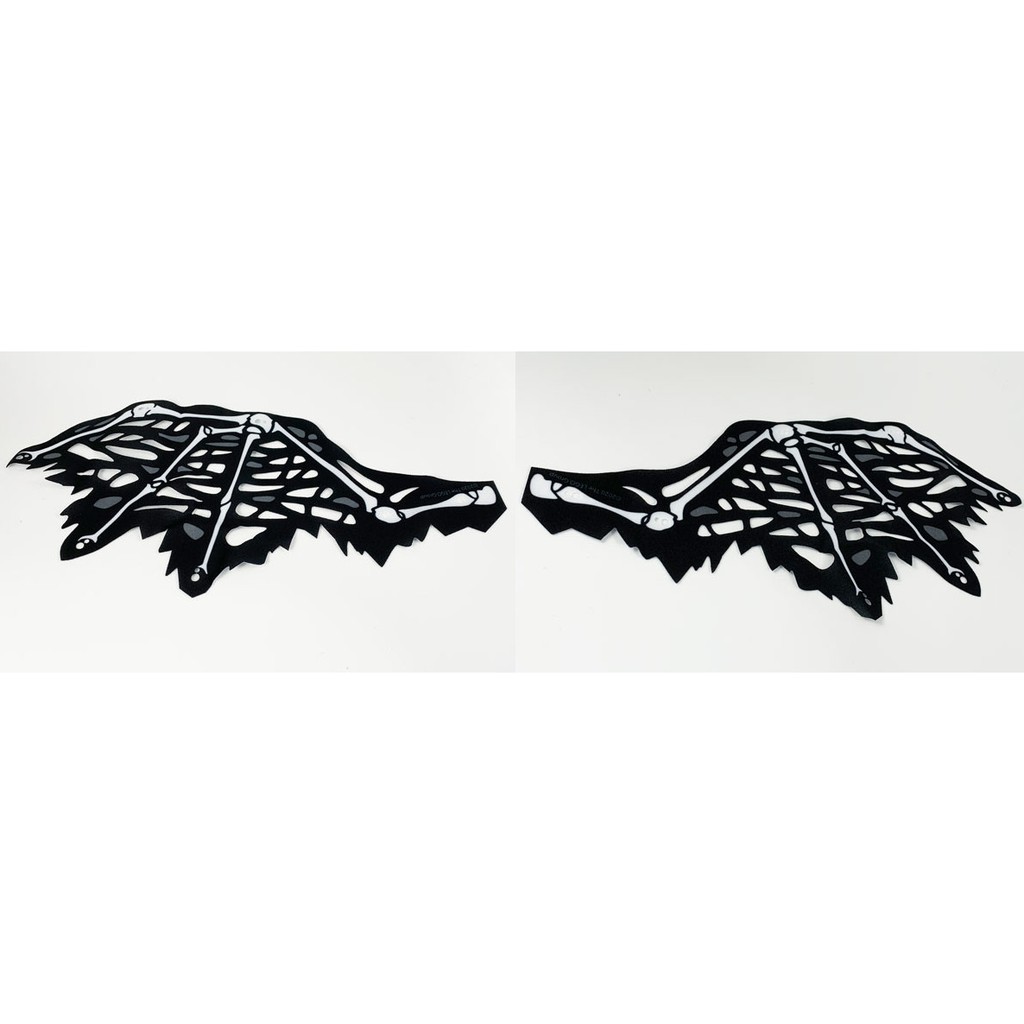 【小荳樂高】LEGO 忍者系列 黑色/白色 布質 軟翅膀 Cloth Wing Dragon 左右一組 (71721)