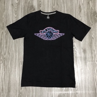 AIR JORDAN 1 翅膀 霓虹燈 短Tee 467331-010 尺寸 M