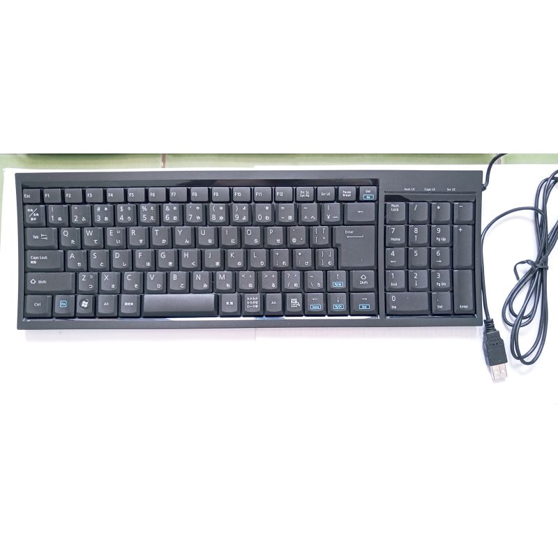 9 成新ELECOM USB 鍵盤 /90 % new ELECOM USB Pantograph keyboard