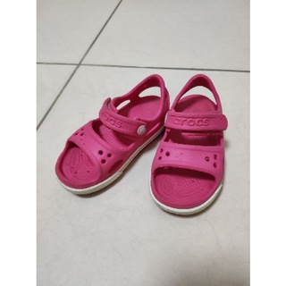 Crocs 女童涼鞋7號