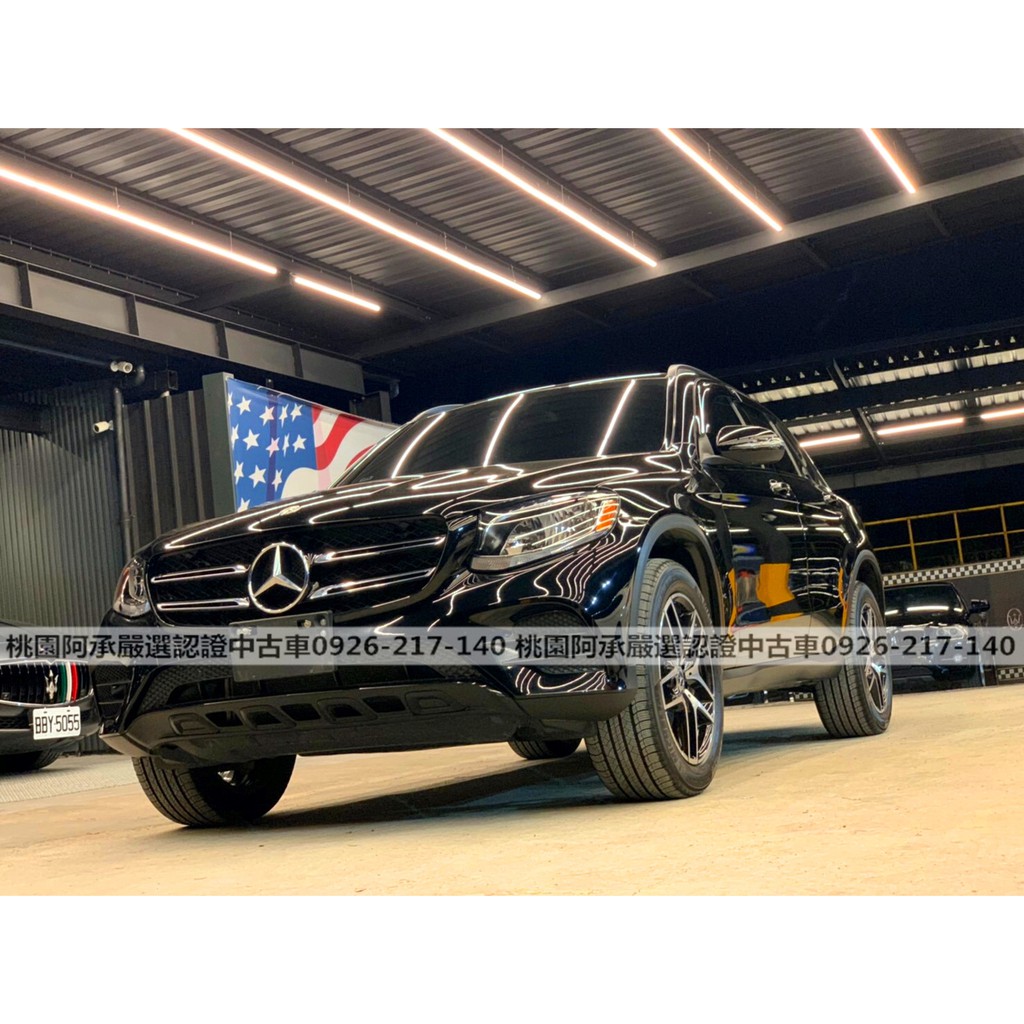 Fb搜尋桃園阿承 賓士超人氣glc300 Amg 夜色18年2 0cc 黑色二手車中古車 蝦皮購物