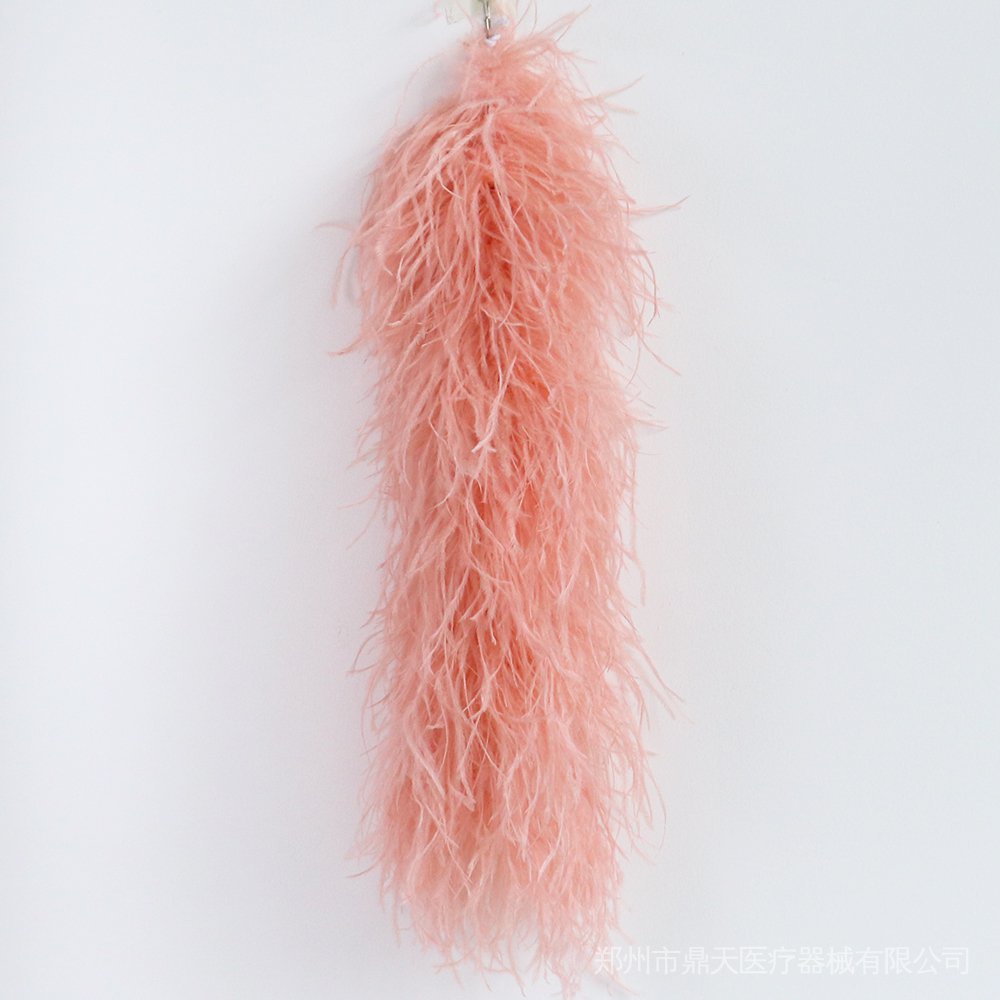 50 厘米蓬鬆天然鴕鳥羽毛豌豆羽毛工藝品裝飾婚禮晚禮服裝飾聖誕樹羽毛