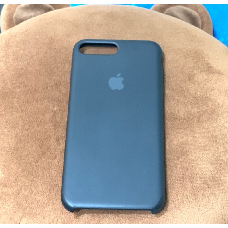 Apple 蘋果 原廠 黑色矽膠保護殼 for iPhone 7/8 Plus