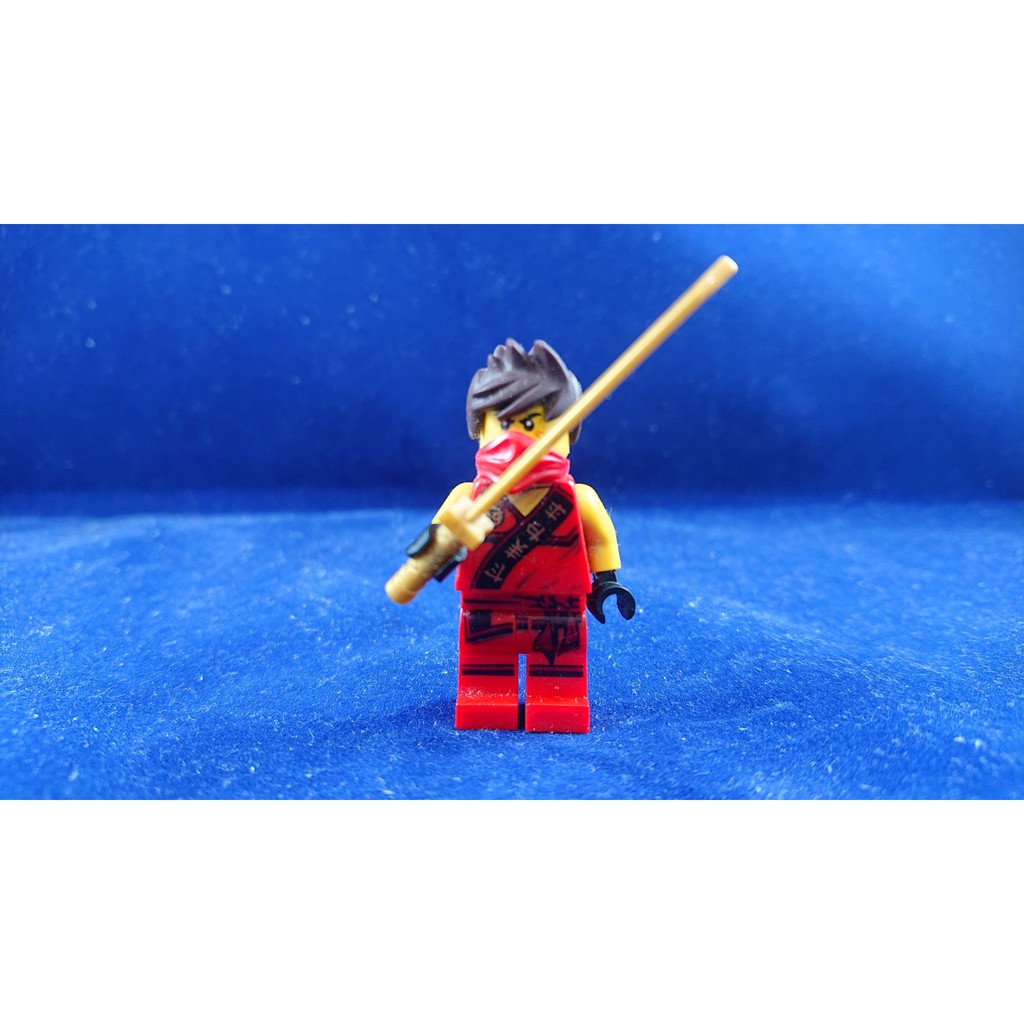 lego 樂高 旋風忍者 ninjago 70756 70752 kai 赤地 (附武器)