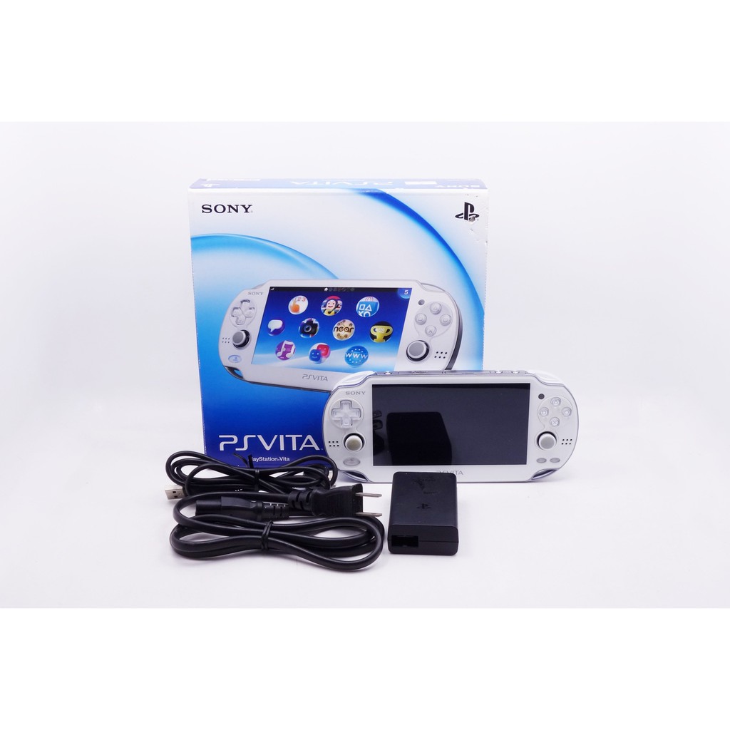 曼尼3c Sony Playstation Vita Psv 1107 白3g版電玩主機 蝦皮購物