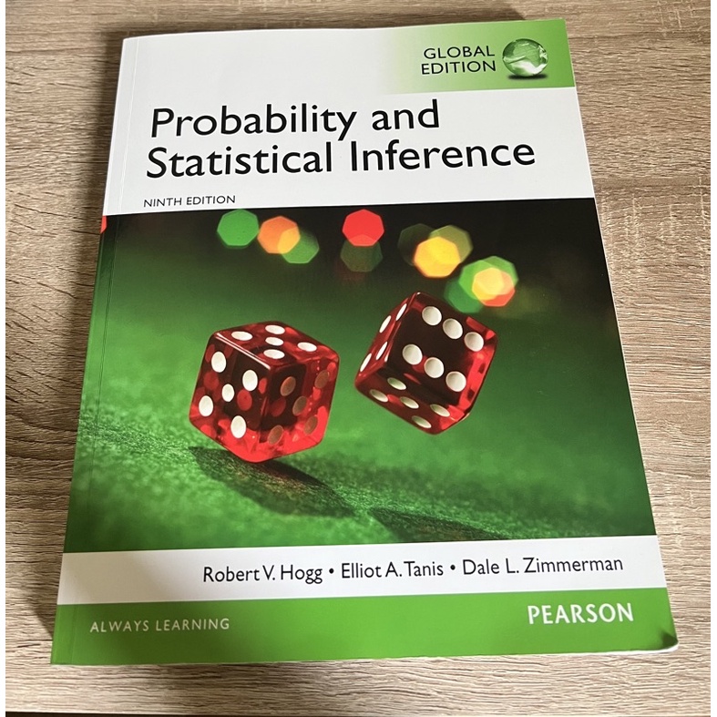 Probability and Statistical Inference 9/e Robert V. Hogg