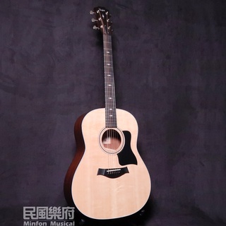 預購中 Taylor 317 美國廠 全單板民謠吉他 GP桶琴身 V-Class力木系統 全新品公司貨【民風樂府】