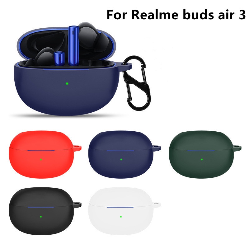 Realme Bud Air 3 矽膠保護套 realme Buds air3 防摔藍牙耳機殼軟殼