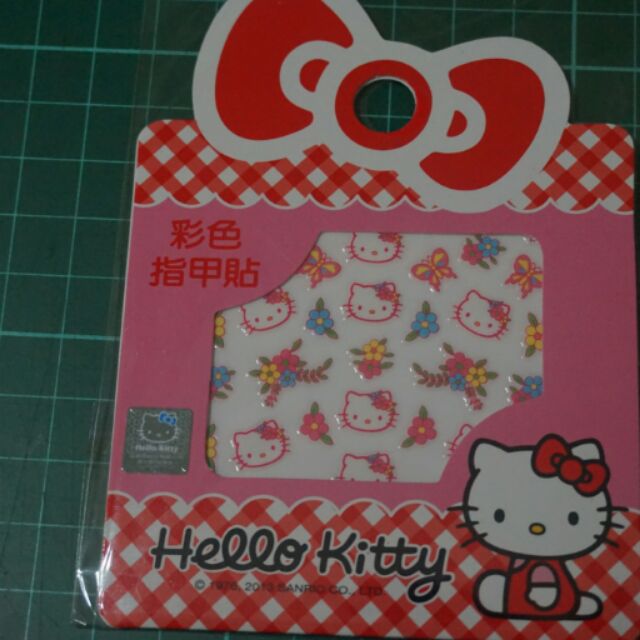 Hello Kitty 指甲貼