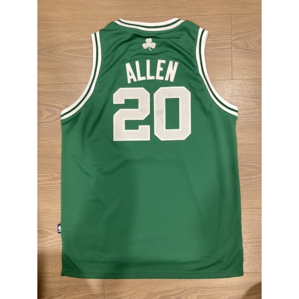 NBA 傳奇球星 球衣 波士頓塞爾提克隊 #20 Ray Allen 雷槍 Adidas 青年版 YXL