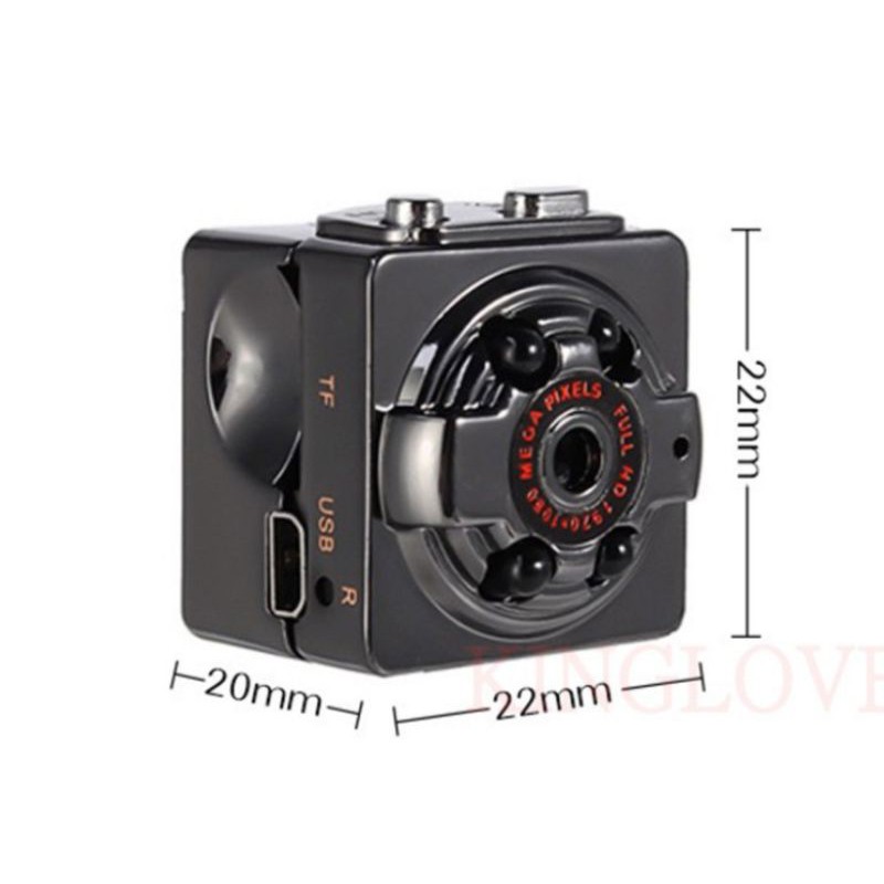 現貨SQ8 夜視微型攝錄器 1080針孔攝影機 1080P 密錄器側錄器