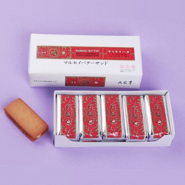 【松鼠小姐洋菓子店】六花亭 葡萄奶油夾心餅乾 10入