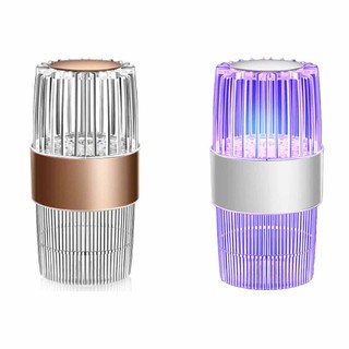 臺灣現貨 360度紫光電擊捕蚊燈 USB充電式 電擊式滅蚊燈 電擊捕蚊器 電擊式捕蚊燈 電蚊 水晶滅蚊燈 家用/040