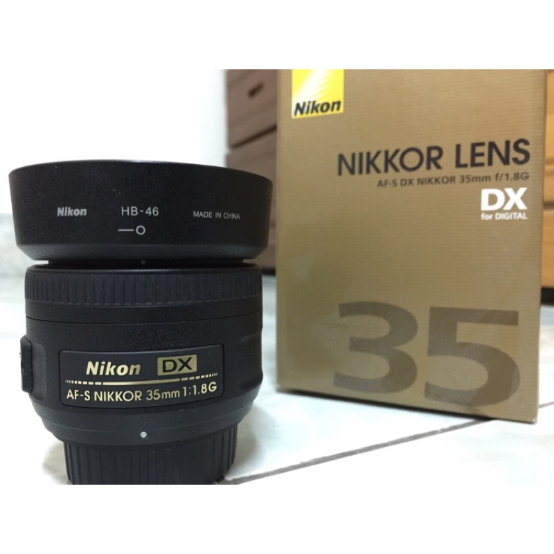 菲勳拍賣  二手 Nikon AF-S DX 35mm f1.8G 定焦鏡頭