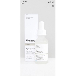 The ordinary niacinamide+ zinc菸鹼酸 30ml
