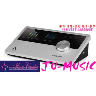 造韻樂器音響- JU-MUSIC - Apogee Quartet 四重奏 音效卡 錄音卡 DAC