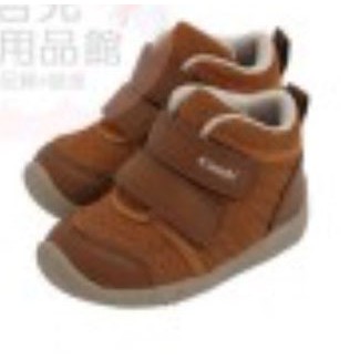COMBI高筒布鞋﹣咖啡色16.5