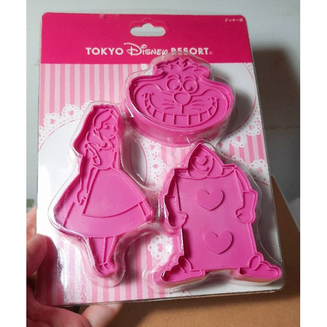 東京迪士尼 愛麗絲夢遊仙境 餅乾模具 [正貨]