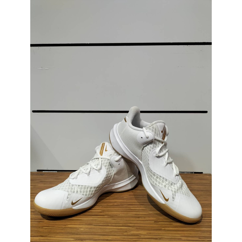 【NIKE】ZOOM HYPERSPEED COURT SE 男女排球鞋-訓練白金(DJ4476170)
