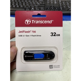 Transcend 創見 JetFlash 790K 32G USB3.1 隨身碟 黑色