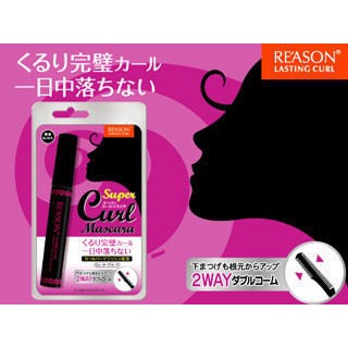 《 露娜小鋪》☆°╮日本 REASON 魅力捲翹睫毛膏~ 刷頭式睫毛上下分明