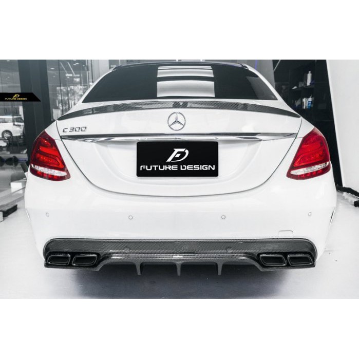 【政銓企業】賓士 BENZ W205 AMG 高品質 抽真空 卡夢 尾翼 免費安裝 現貨供應 全車系 適用