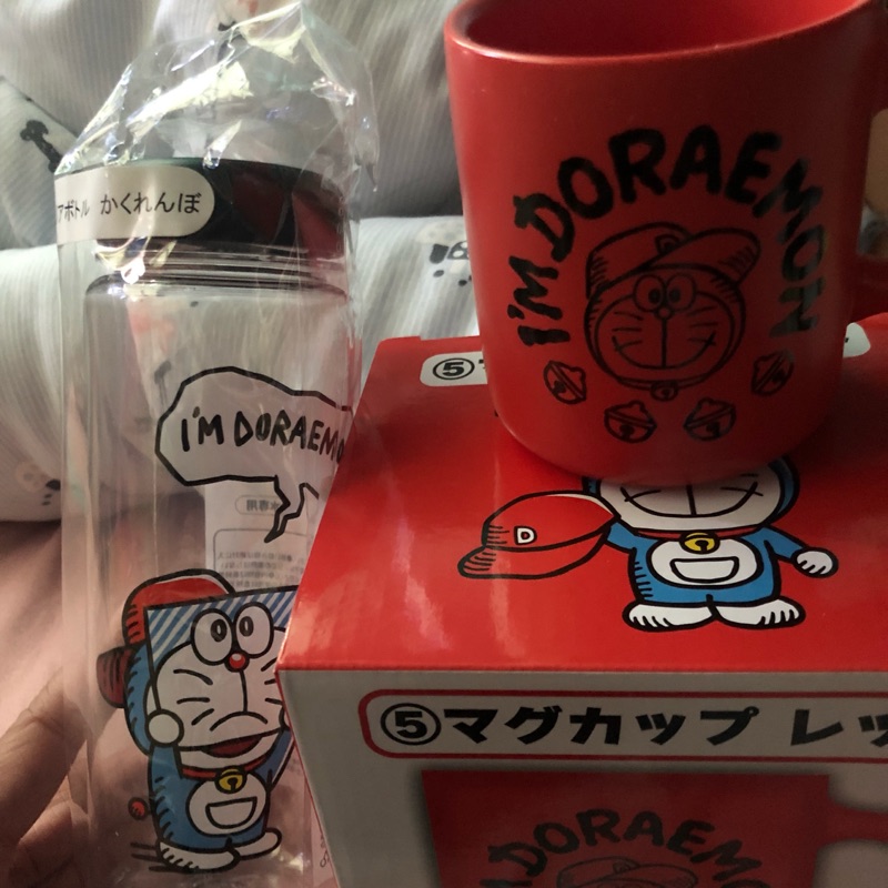哆啦A夢 水壺跟馬克杯