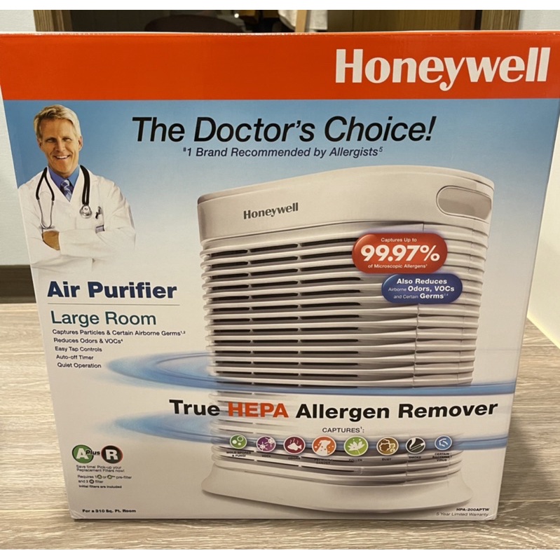 Honeywell 抗敏系列 空氣清淨機 HPA-200APTW 恆隆行 dyson 代理商
