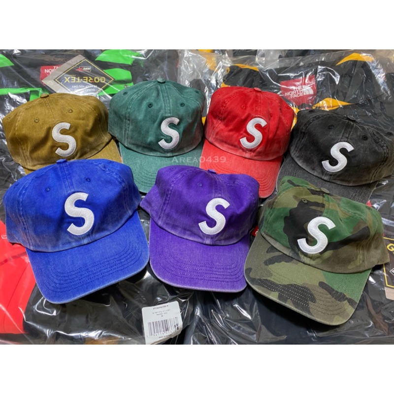 安全Supreme Pigment Canvas S Logo 6-Panel 紫