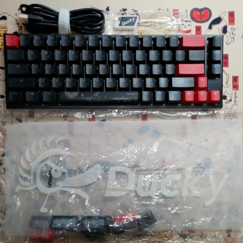 Ducky one 2 SF 黑色RGB 銀軸 機械鍵盤