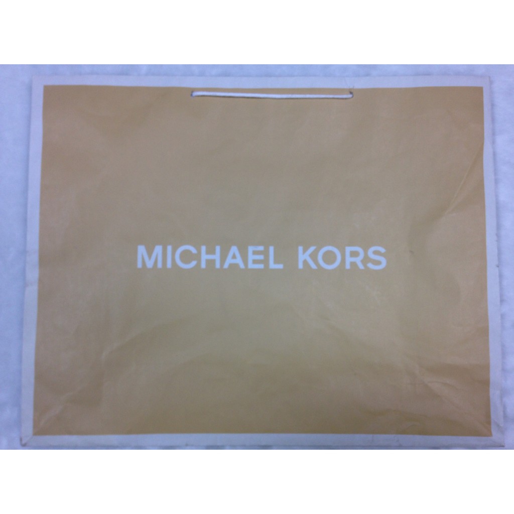 (TD小舖) MK Michael Kors 名牌提袋 名牌紙袋 名品提袋 名品紙袋 正品 真品 W61*H48*D21