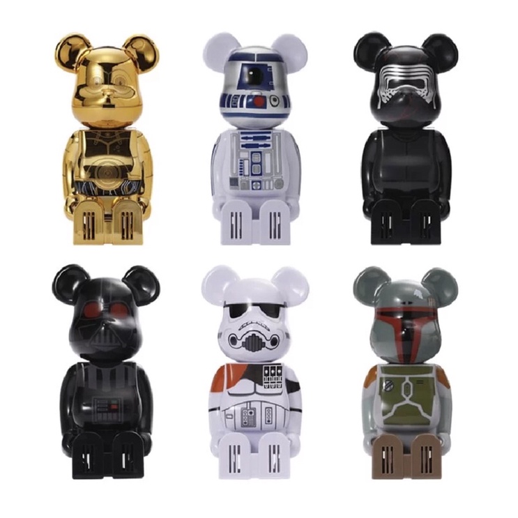 BE@RBRICK 星際大戰 加護靈 庫柏力克熊 空氣淨化 Star Wars