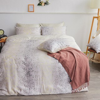 戀家小舖 台灣製床包 單人床包 床單 綠憶 100%天絲 床包枕套組 40支天絲