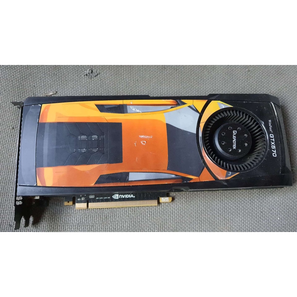 含稅 麗台 GTX 570 1280MB．個人保固一個月 09V539