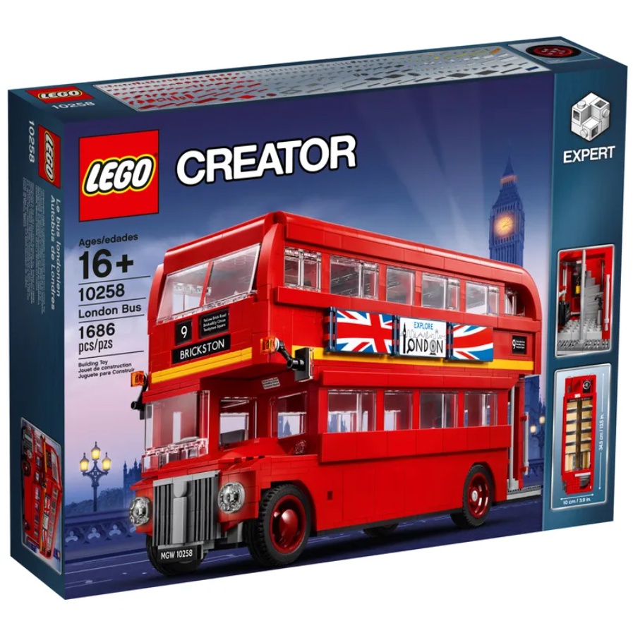&lt;屏東自遊玩&gt; 樂高 LEGO 10258 CREATOR系列 倫敦巴士 現貨