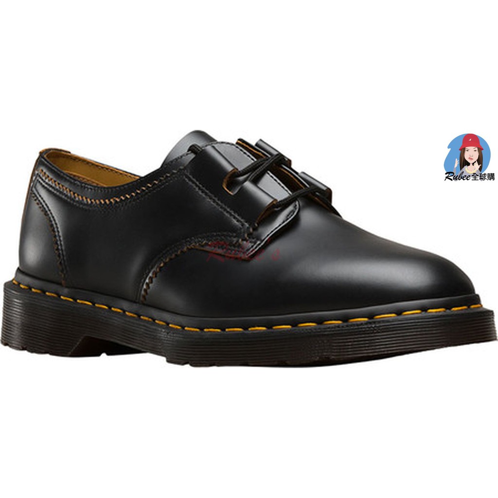Dr. Martens 1461 Ghillie Vintage 吉利 復古慕斯鞋 黑色  馬丁 馬汀