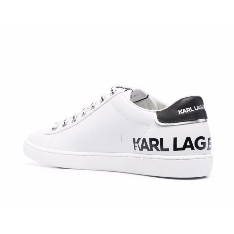 全新正品 Karl Lagerfeld 小白鞋 休閒鞋 平底鞋 女 EU36=23-23.5cm