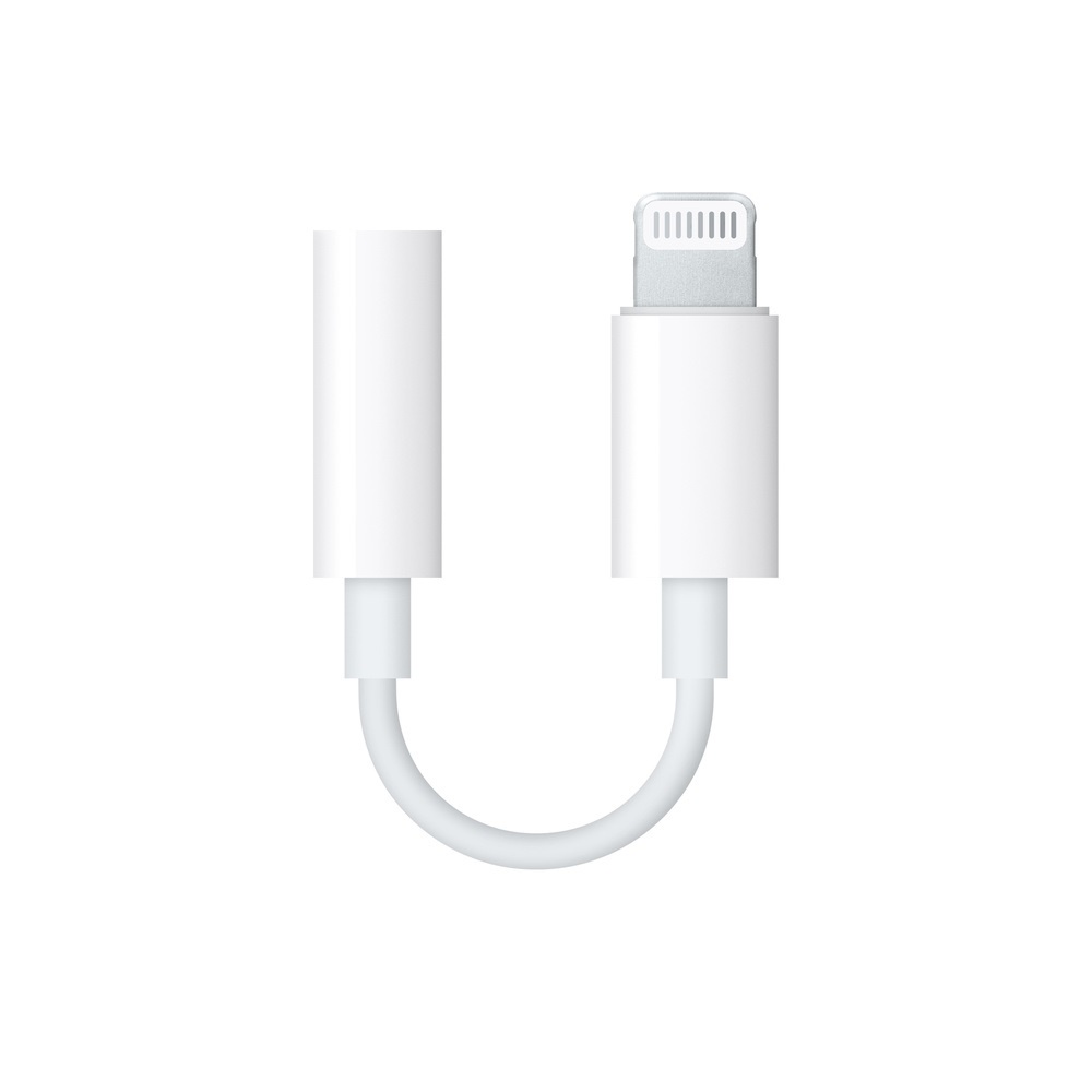 Apple Lightning 對 3.5 公釐耳機插孔轉接器