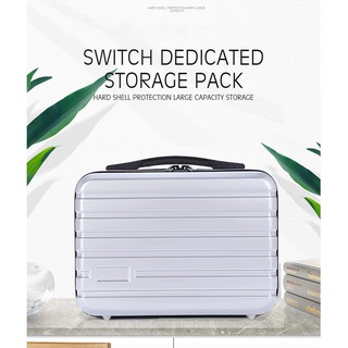 NS Switch OLED Pro 主機+配件大容量硬殼收納箱手提箱 行李箱 手提包