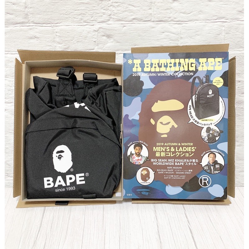 現貨正品Bape A bathing ape 2019 autumn winter collection 型錄附錄包| 蝦皮購物