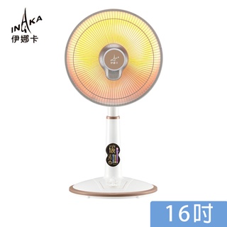 伊娜卡 16吋 2段速定時桌立碳素電暖器 ST-3866T 臺灣製造 免運費