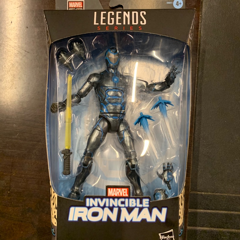 Marvel Legends 6吋 鋼鐵人 iron man 匿蹤裝甲 隱形 藍光全新未拆