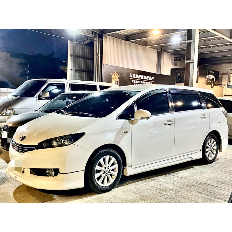 🔥2010 豐田TOYOTA WISH 2.0 白🔥FB🔍小闕中古車