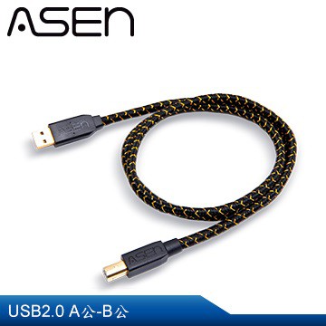 【公司貨】ASEN USB 2.0 A公對 B公AVANZATO DNA工業級傳輸線材